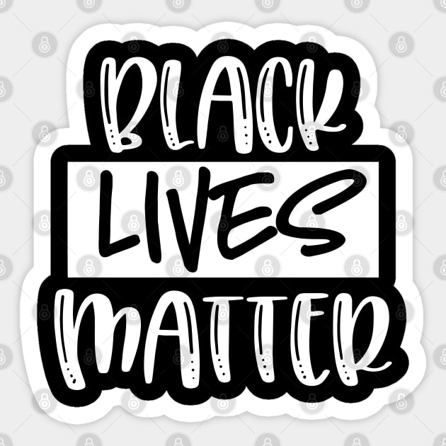 Black Lives Matter, I Can't Breathe, George Floyd, Civil Rights, Stop Killing Black People Sticker by UrbanLifeApparel